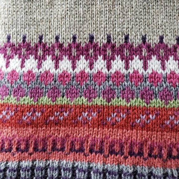 Vintage Christopher & Banks Hand Crochet Cardigan Sweater - Picture 6 of 8